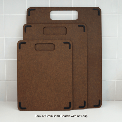 GrainBond Chopping Board Set - Sustainable & Microplastic-Free
