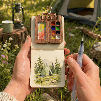 Pocket Paint Studio - Mini Watercolor Kit
