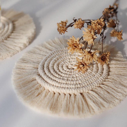 Macrame Coaster by Tilly