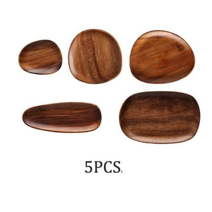 Acacia Wood Serving Plates