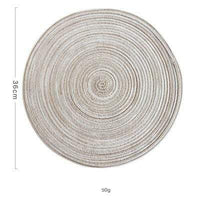 Beige Placemats - Set of 6