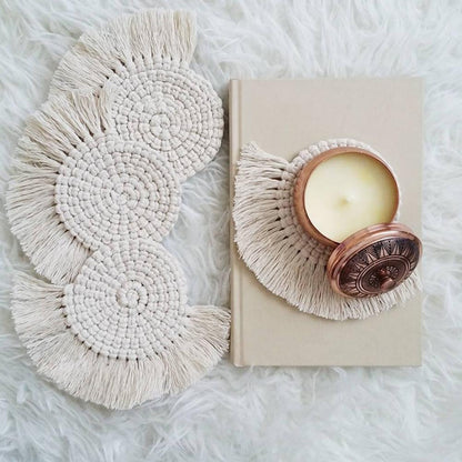 Macrame Coaster by Tilly