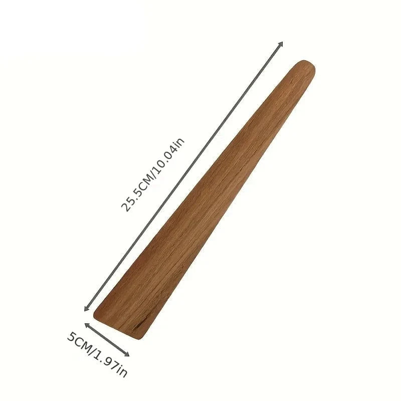 Teak Angled Spatula - Set of 2