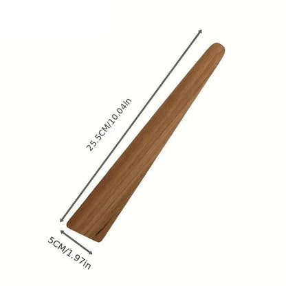 Teak Angled Spatula - Set of 2