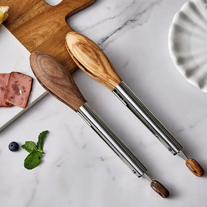 Wooden Kitchen Tongs