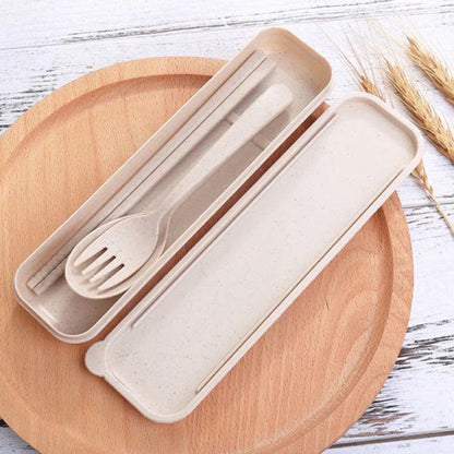 Wheat Straw Picnic Cutlery