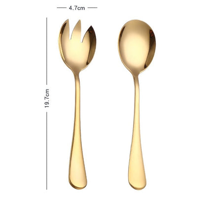 Stainless Steel Salad Serving Set